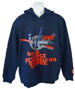 Hooded Sweatshirt Navy Size XXX-Large