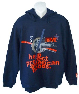 Hooded Sweatshirt Navy