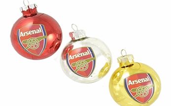  Arsenal Tree Baubles (round)