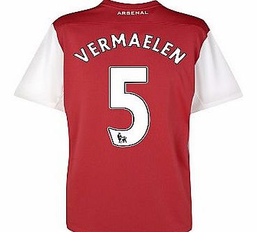 Nike 2011-12 Arsenal Nike Home Shirt (Vermaelen 5)