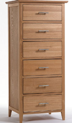 6 DRAWER CHEST SHERWOOD TEMPUS