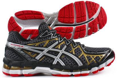 Gel Kayano 20 Running Shoes Black/White/Gold