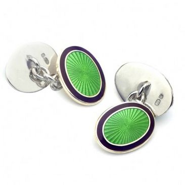 Double Oval Cufflinks