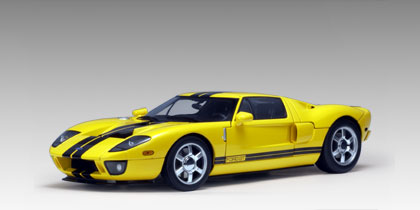 Ford GT 2004 Yellow/Black Stripe