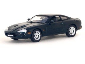 Jaguar XKR (1:43 scale in British Racing Green)