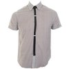 B-Side Tied Down Short Sleeve Shirt (Grey)