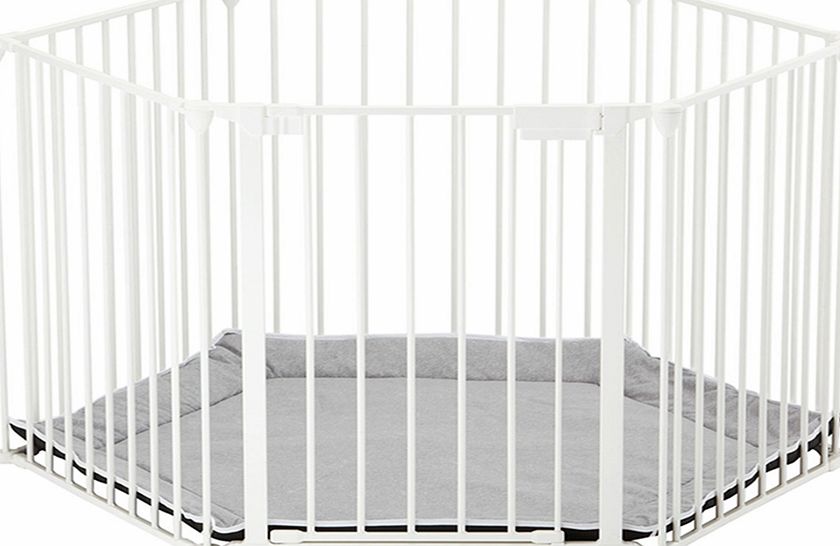 Baby Dan BabyDen Playpen White