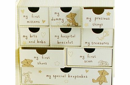 Keepsake Box with Drawers