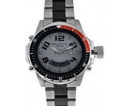 Ballistic Mens Vortex Chronograph Silver Watch