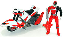 Power Rangers SPD - Red SPD Patrol Cycle