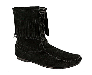 Barratts Funky Tassel Ankle Boot