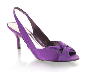 Barratts Satin Slingback Sandal