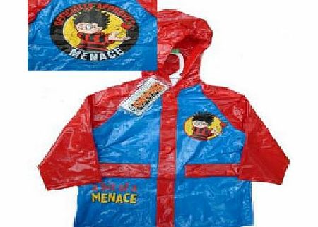 Dennis the Menace Vinyl Raincoat / Mac Age 2-3