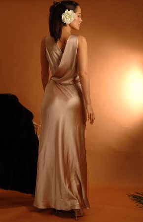 Long Silk Nightdress by Beau Bra