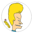 Beavis Button Badges