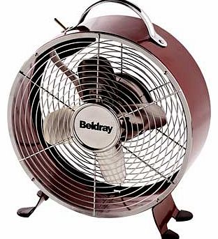 Clock Desk Fan - 8 Inch