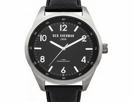 Ben Sherman Mens Big Carnaby Heritage All Black