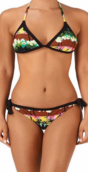 Womens Bench Abbey Tropadelic Bikini - Jet Black