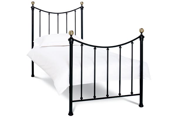 Hana Black Bedframe Double 135cm