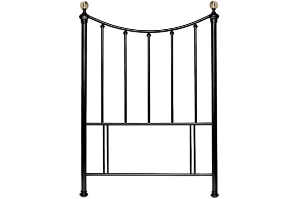 Hana Black Headboard Double 135cm