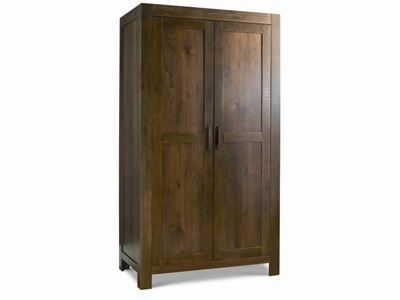 Lyon Walnut Double Wardrobe Small Single (2