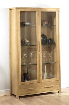 Montana Double Display Cabinet