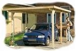 Carports: Berkeley Carports 318cm x 600cm - Pressure Impregnated