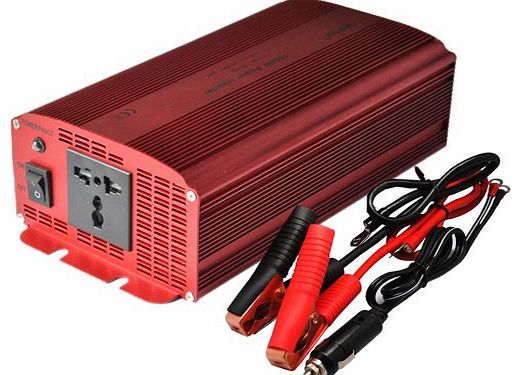  1000w inverter 2400w Peak Power DC 12v to AC 230v voltage converter power supply charger 12v car battery backup power charger inverter power solor charger battery boat power motor marine invert