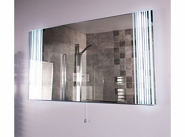 Better Bathrooms Wall Mounted Back Lit Illuminated Glass Bathroom Mirror