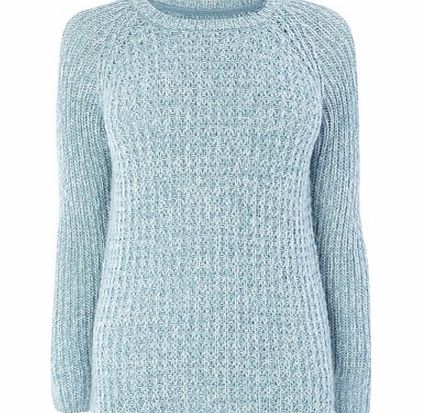 Aqua Mixed Stitch Jumper, aqua 586210927