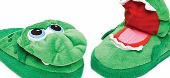 Bhs Boys Green Growling Dragon Stompeez Slippers,