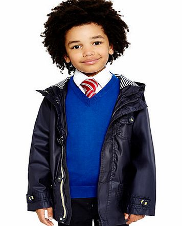 Boys Navy Lightweight Jacket, navy 1620450249