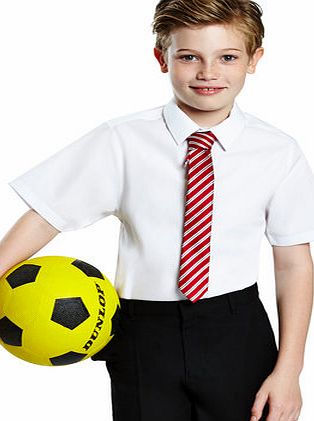 Boys Senior Boys 2 Pack Slim Fit Short Sleeved