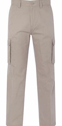 Grey Lightweight Cargo Trousers, Grey BR58C02EGRY