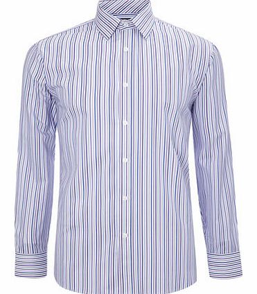 Purple Multi Stripe Shirt, Purple BR66C11EPUR