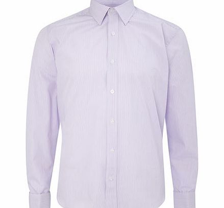 Scott and Taylor Violet Bengal Stripe Shirt,