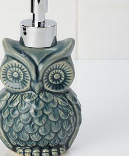 Teal vintage Owl Soap Dispenser, teal 1946123201