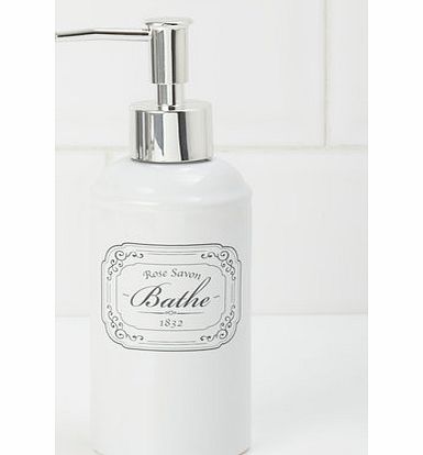 White Rose Savon Soap Dispenser, white 1943610306