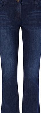 Bhs Womens Rinsewash Petite Straight Leg Jean,