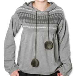 Ladies Swiss Sweatshirt - Heather Grey