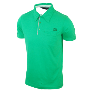 Mens Billabong Prepare Polo. Vintage Green