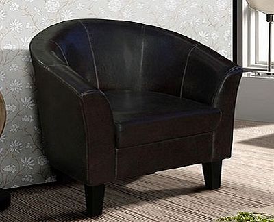 Birlea Chester Tub Chair, Brown