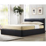 Ottoman 135cm Double Ottoman in Black