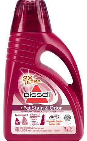  2X Pet Stain & Odour Advanced Formula Carpet Shampoo With Scotchgard