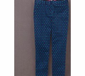 Boden Bistro Crop Trouser, Cobalt Mosaic Tile 33788290