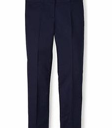 Boden Bistro Crop Trouser, Cobalt Mosaic Tile,Navy