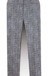 Boden Bistro Crop Trouser, Metallic Jacquard 34399451