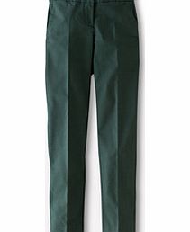 Boden Bistro Trouser, Onyx Green,Lipstick,Navy Star