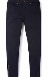 Boden Casual Zip Jeans, Denim,Faded Fatigue,Black