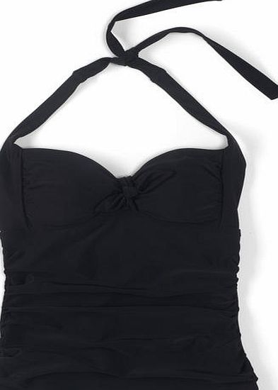 Boden Knot Front Tankini Top Black Boden, Black 34567594